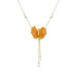 Collier Féérie Quartz Tangerine